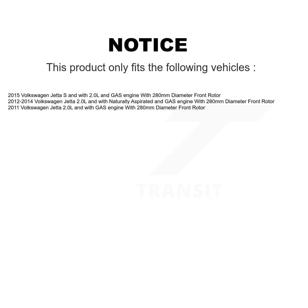 Transit Auto - KCG-100017N - Front Disc Brake Kits image 24
