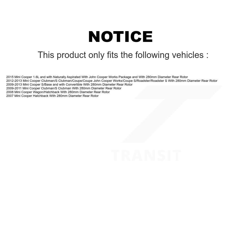 Transit Auto - KCG-100022P - Rear Disc Brake Kits image 24