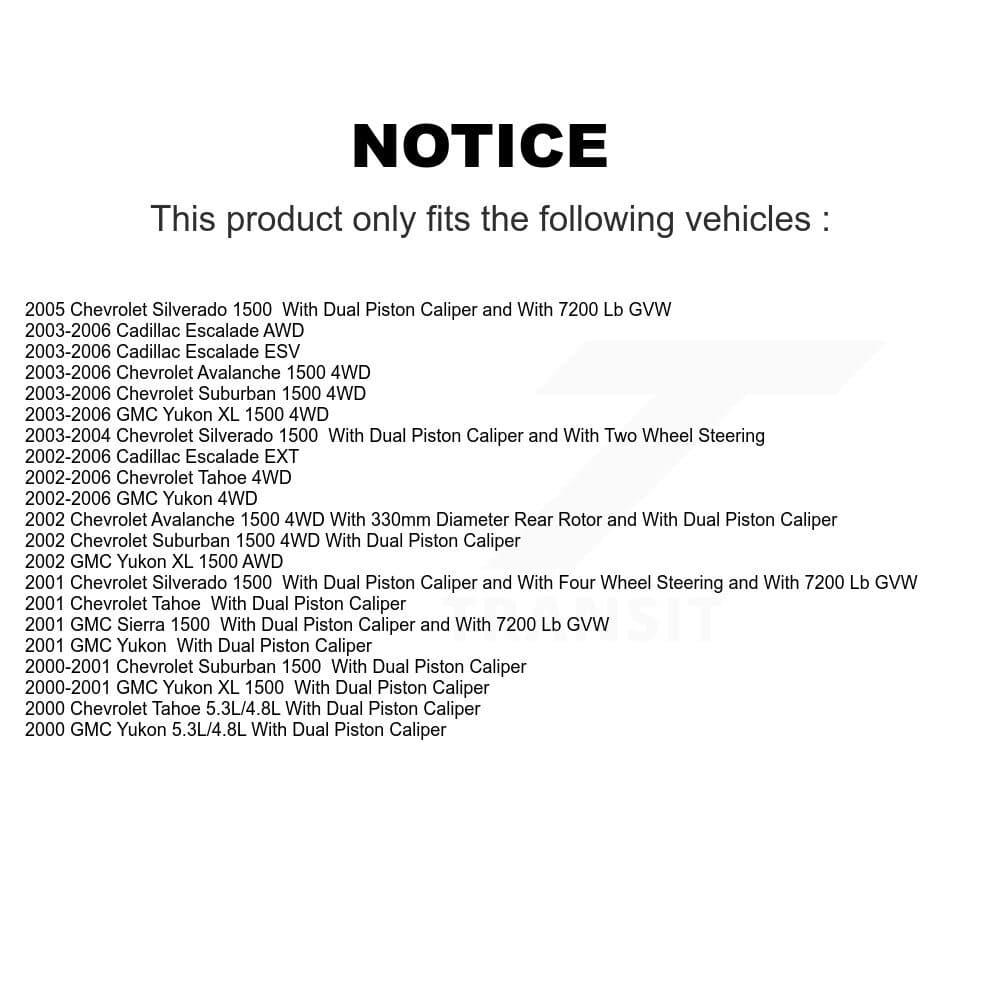 Transit Auto - KCG-100092S - Rear Disc Brake Kits image 24