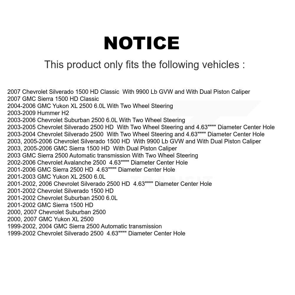 Transit Auto - KCG-100098P - Rear Disc Brake Kits image 24