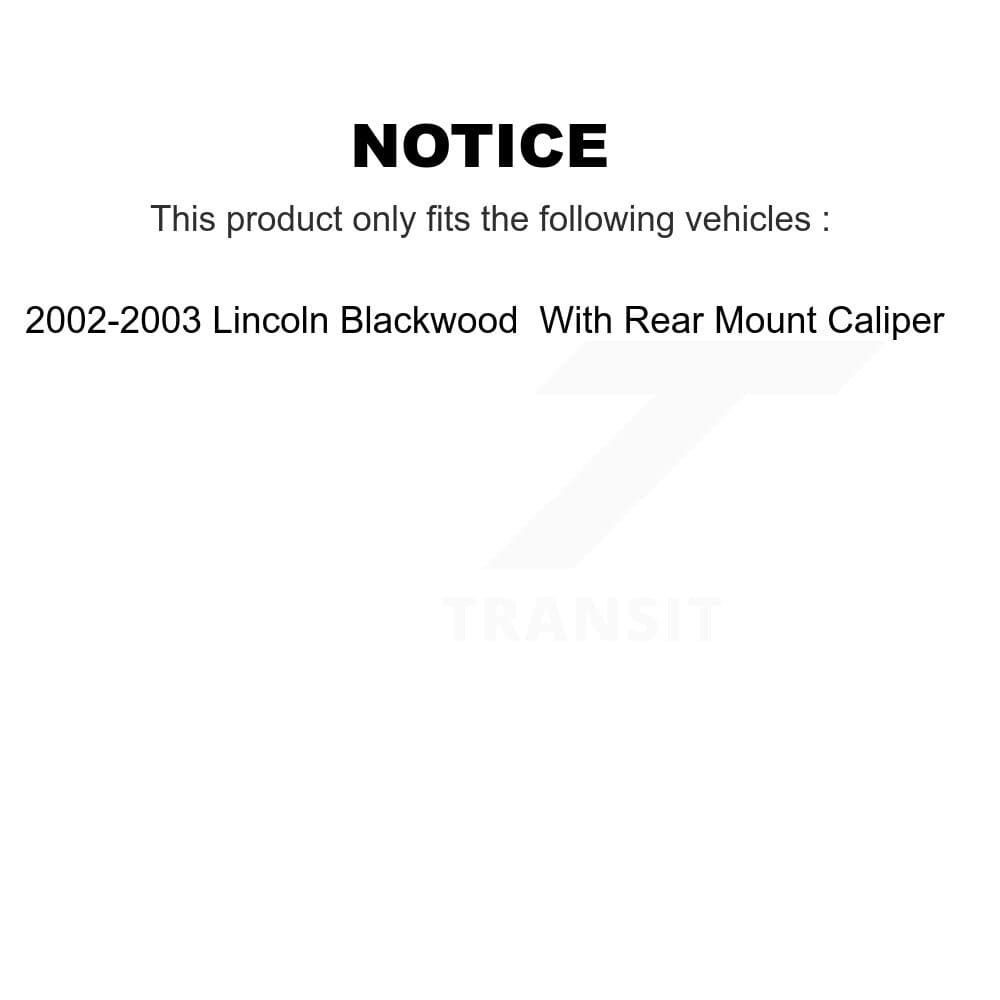 Transit Auto - KCG-100104P - Rear Disc Brake Kits image 24