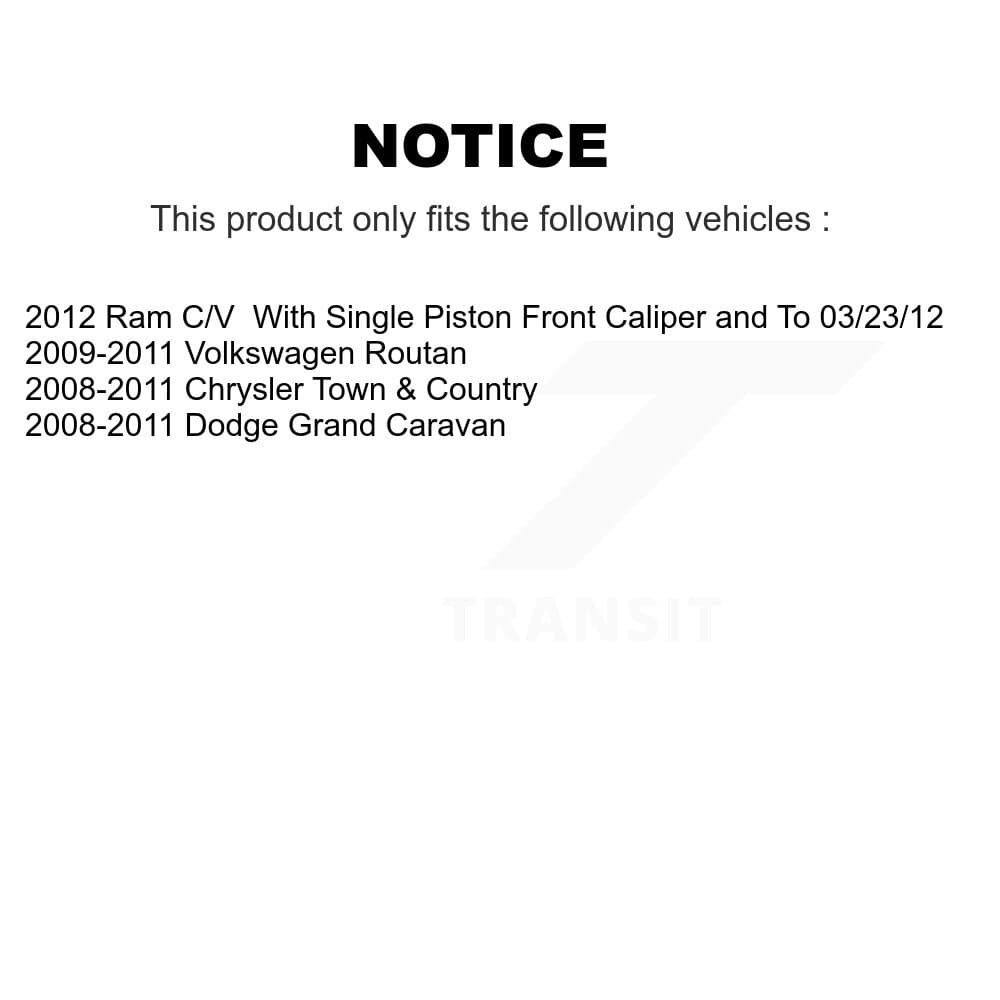 Transit Auto - KCG-100133C - Rear Disc Brake Kits image 24