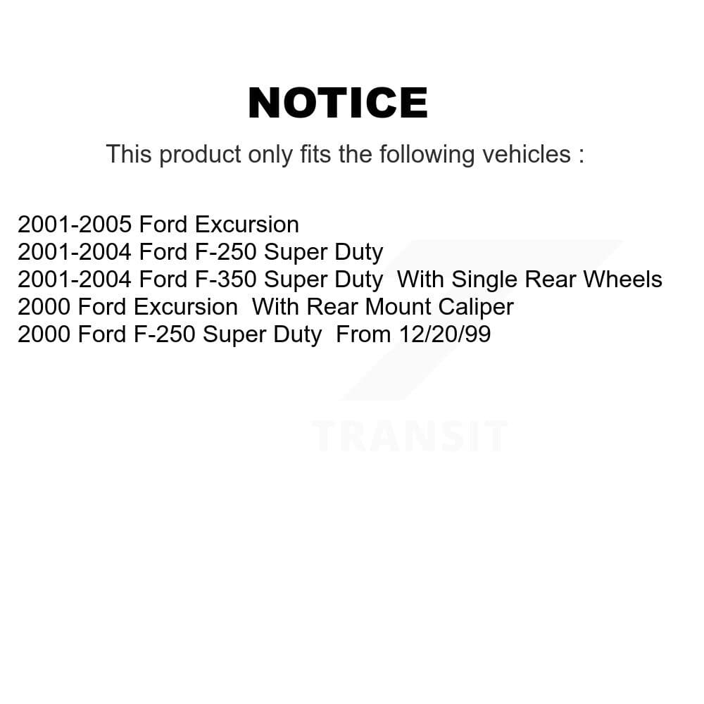 Transit Auto - KCG-100139T - Rear Disc Brake Kits image 24