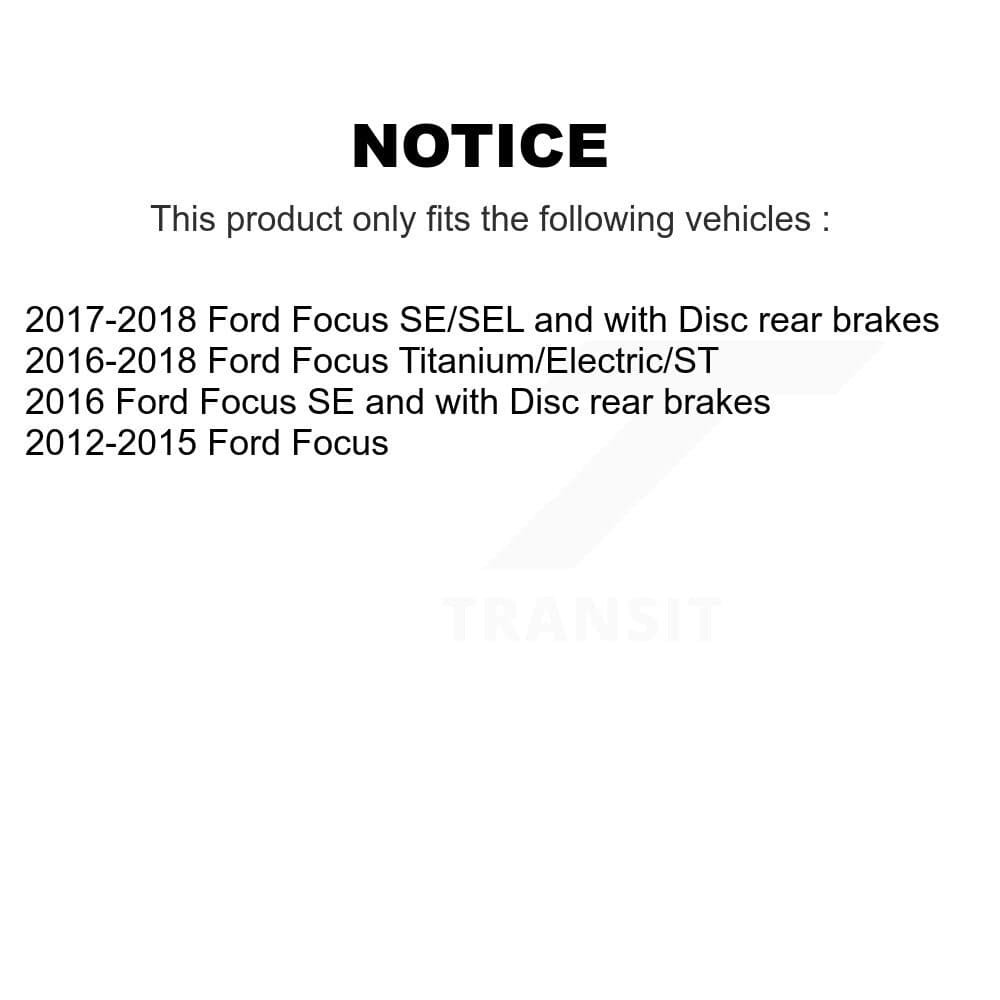 Transit Auto - KCG-100161C - Rear Disc Brake Kits image 24