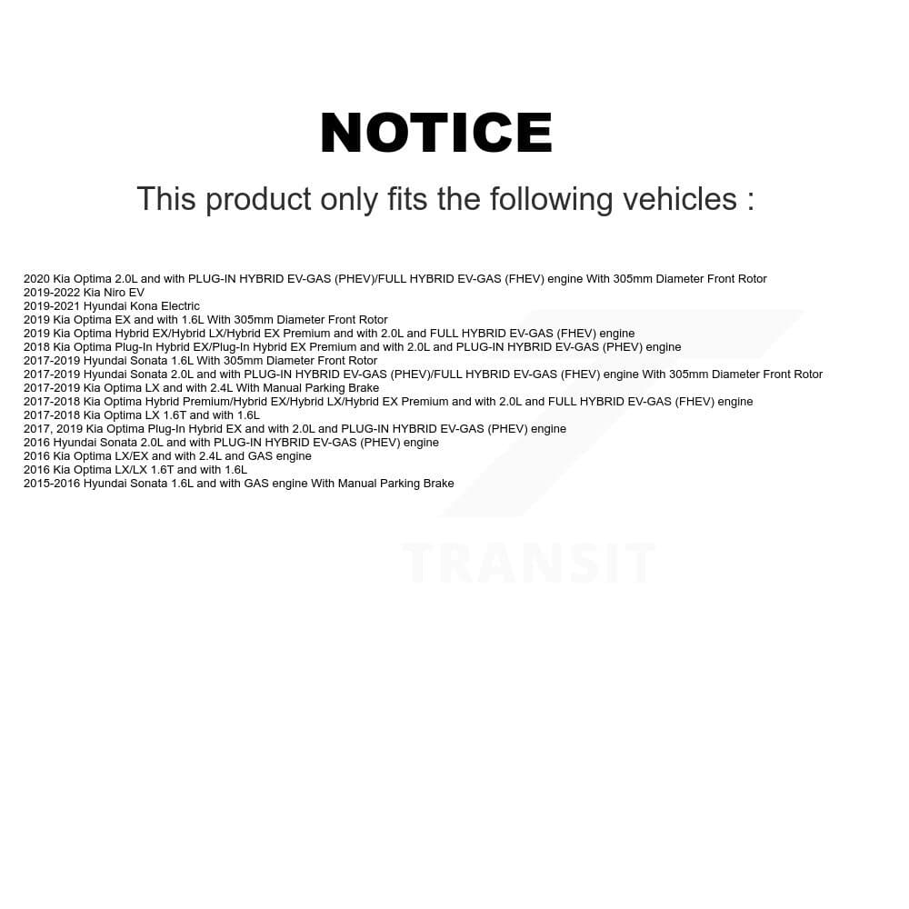 Transit Auto - KCG-100242N - Front Disc Brake Kits image 24