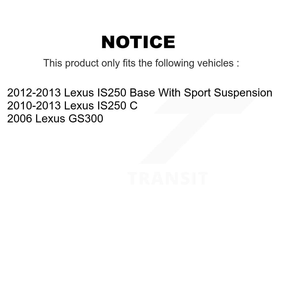Transit Auto - KCG-100306T - Rear Disc Brake Kits image 24