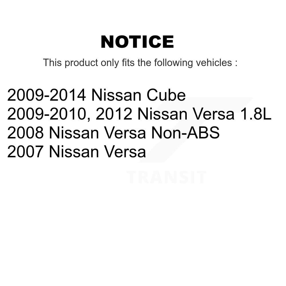 Transit Auto - KCG-100349P - Front and Rear Disc Brake Kits image 24