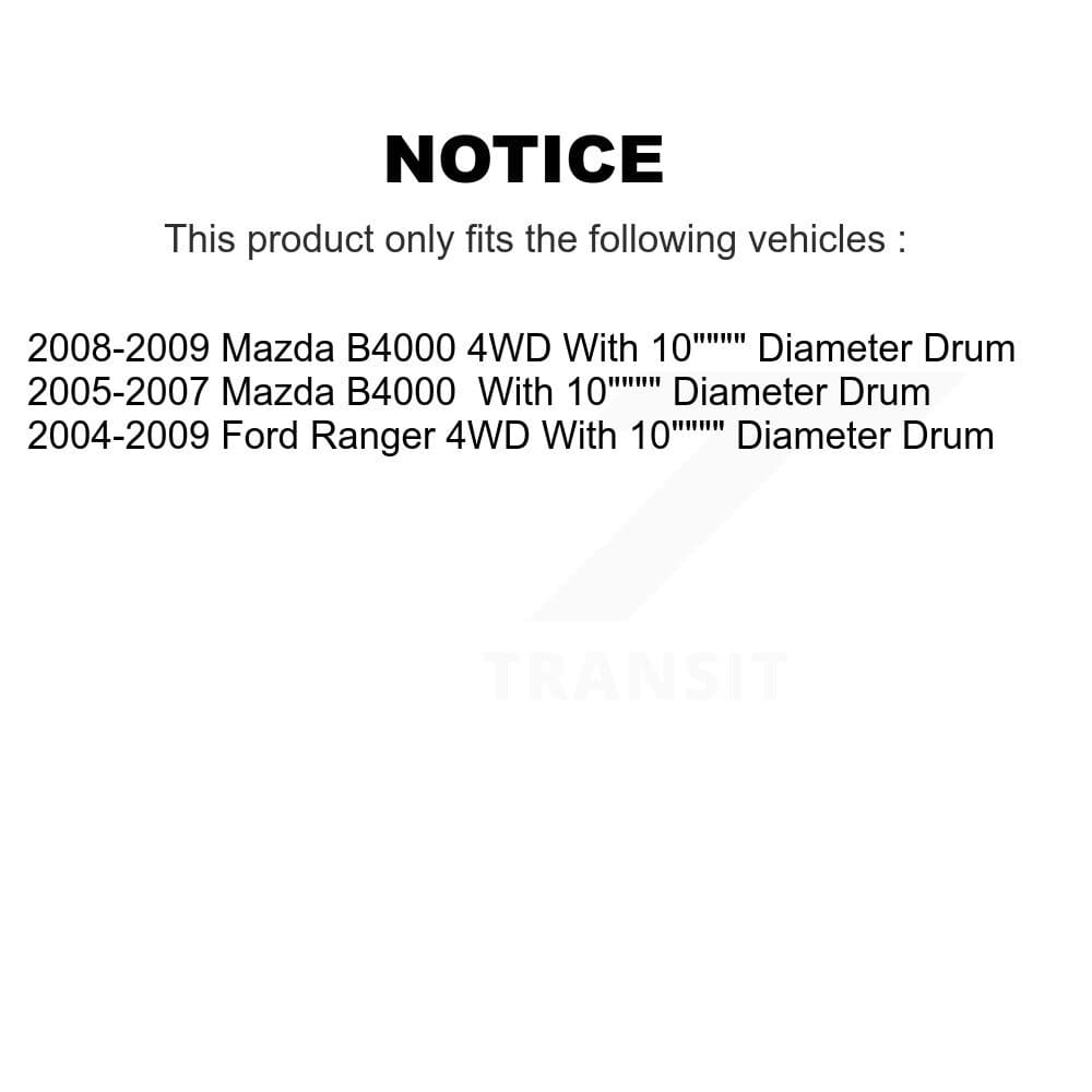 Transit Auto - KCG-100373C - Front and Rear Disc Brake Kits image 24