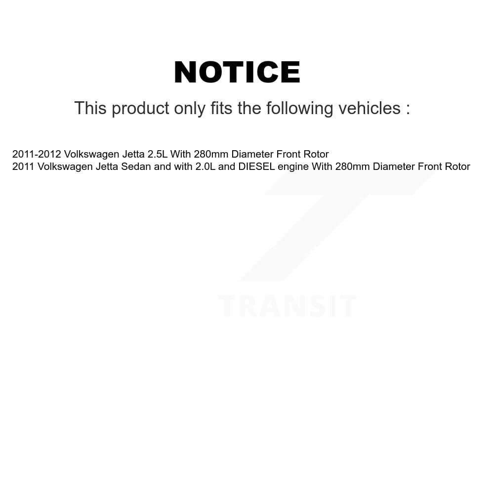 Transit Auto - KCG-100388S - Front and Rear Disc Brake Kits image 24