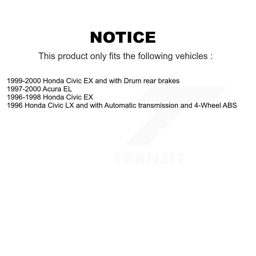 Transit Auto - KCG-100399C - Front and Rear Disc Brake Kits image 24