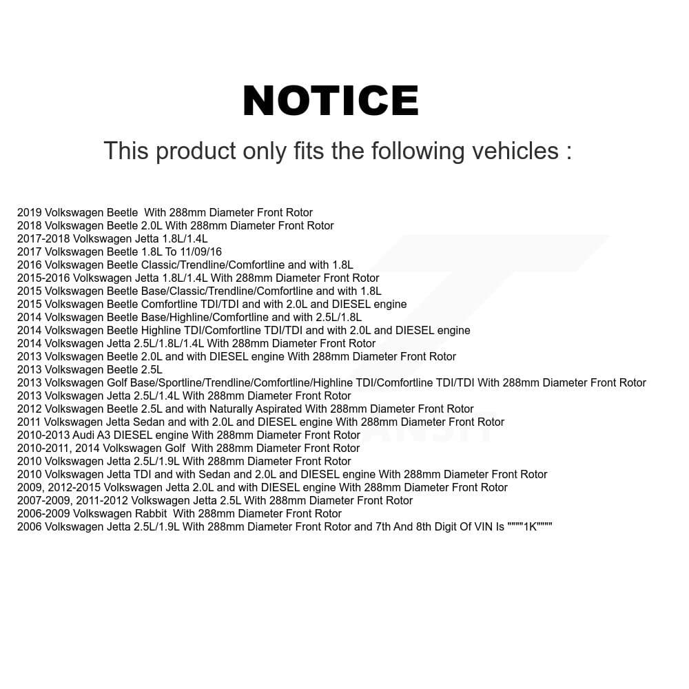 Transit Auto - KCG-100452S - Front Disc Brake Kits image 24