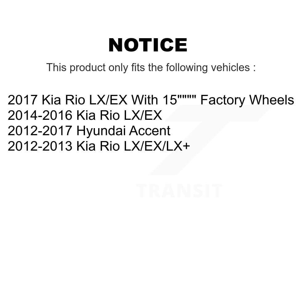 Transit Auto - KCG-100486T - Front Disc Brake Kits image 24