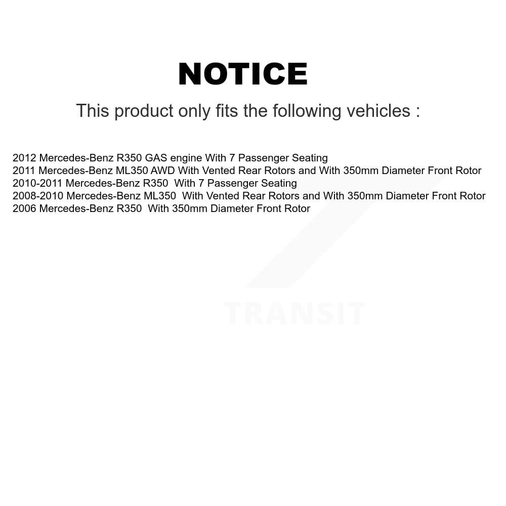 Transit Auto - KCG-100593C - Front Disc Brake Kits image 24