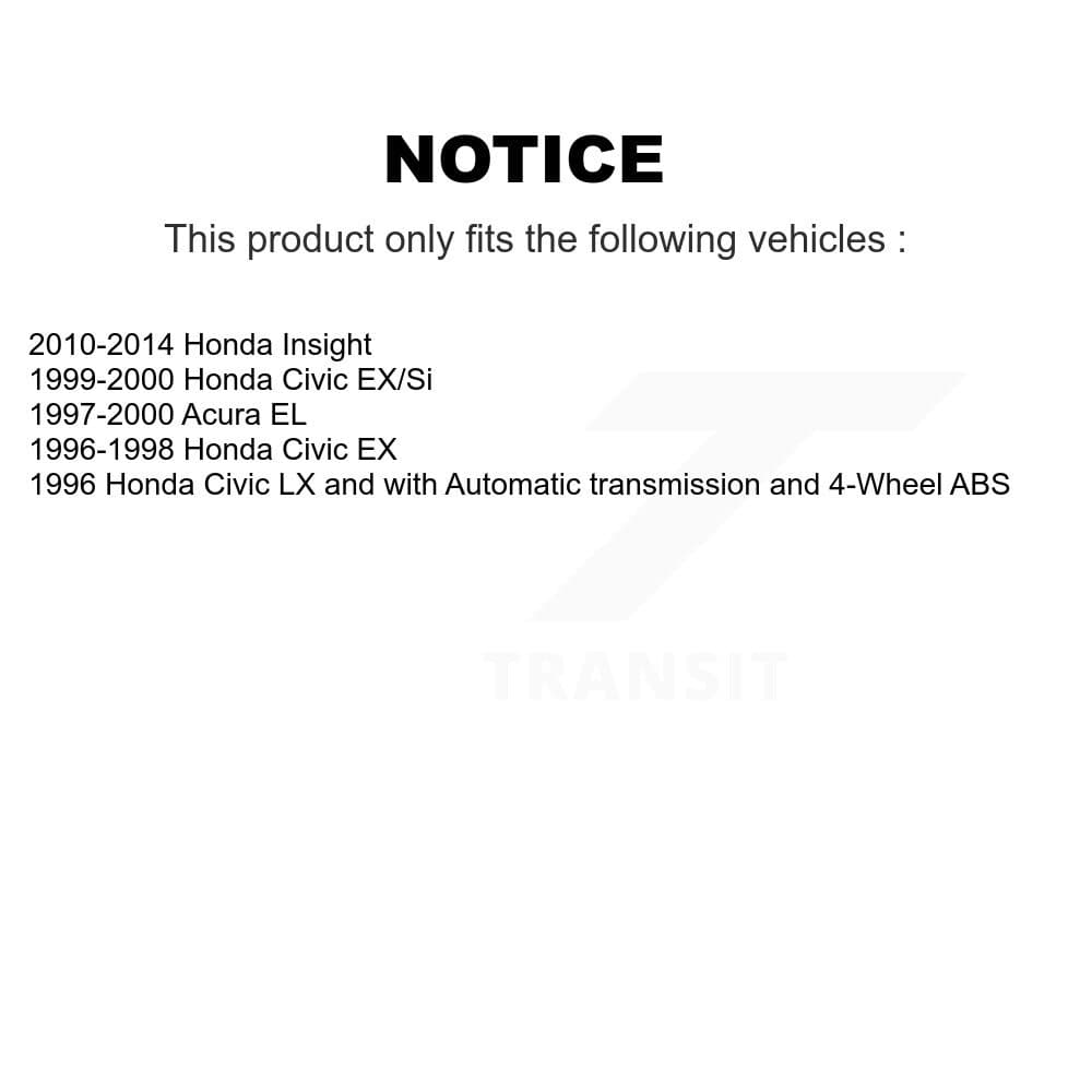 Transit Auto - KCG-100612C - Front Disc Brake Kits image 24