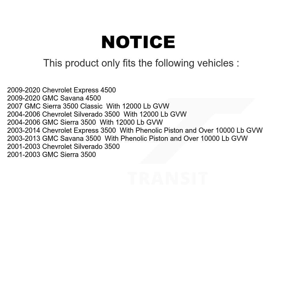 Transit Auto - KCG-100623P - Front Disc Brake Kits image 24