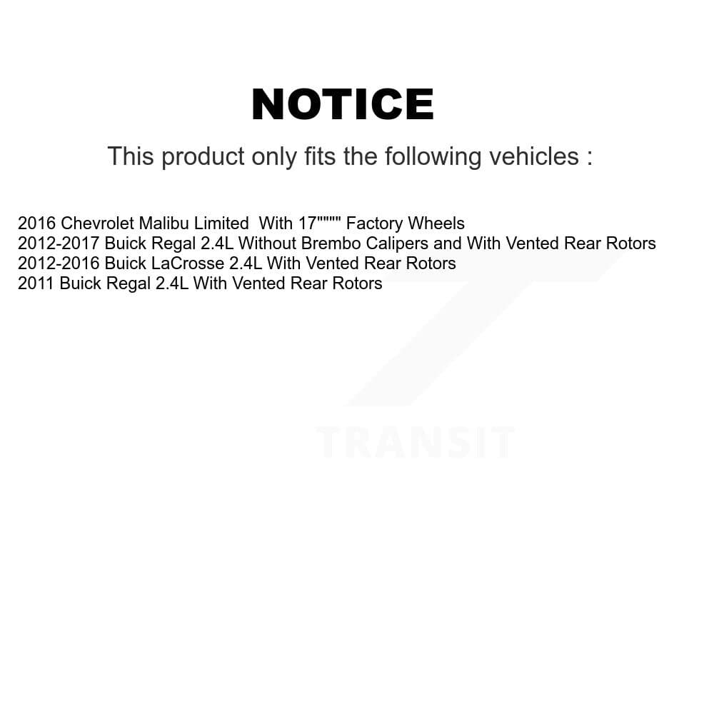 Transit Auto - KCG-100643S - Front Disc Brake Kits image 24