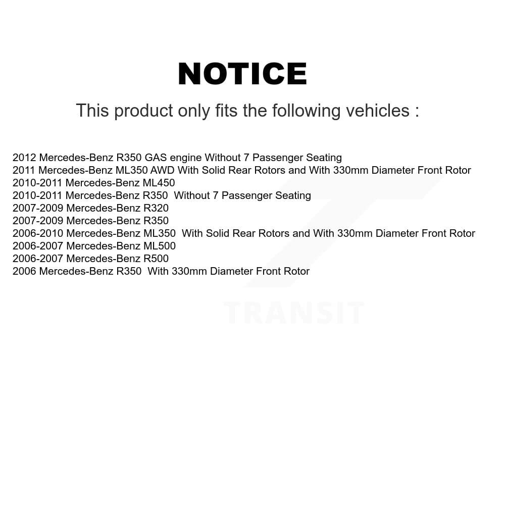 Transit Auto - KCG-100712P - Front Disc Brake Kits image 24