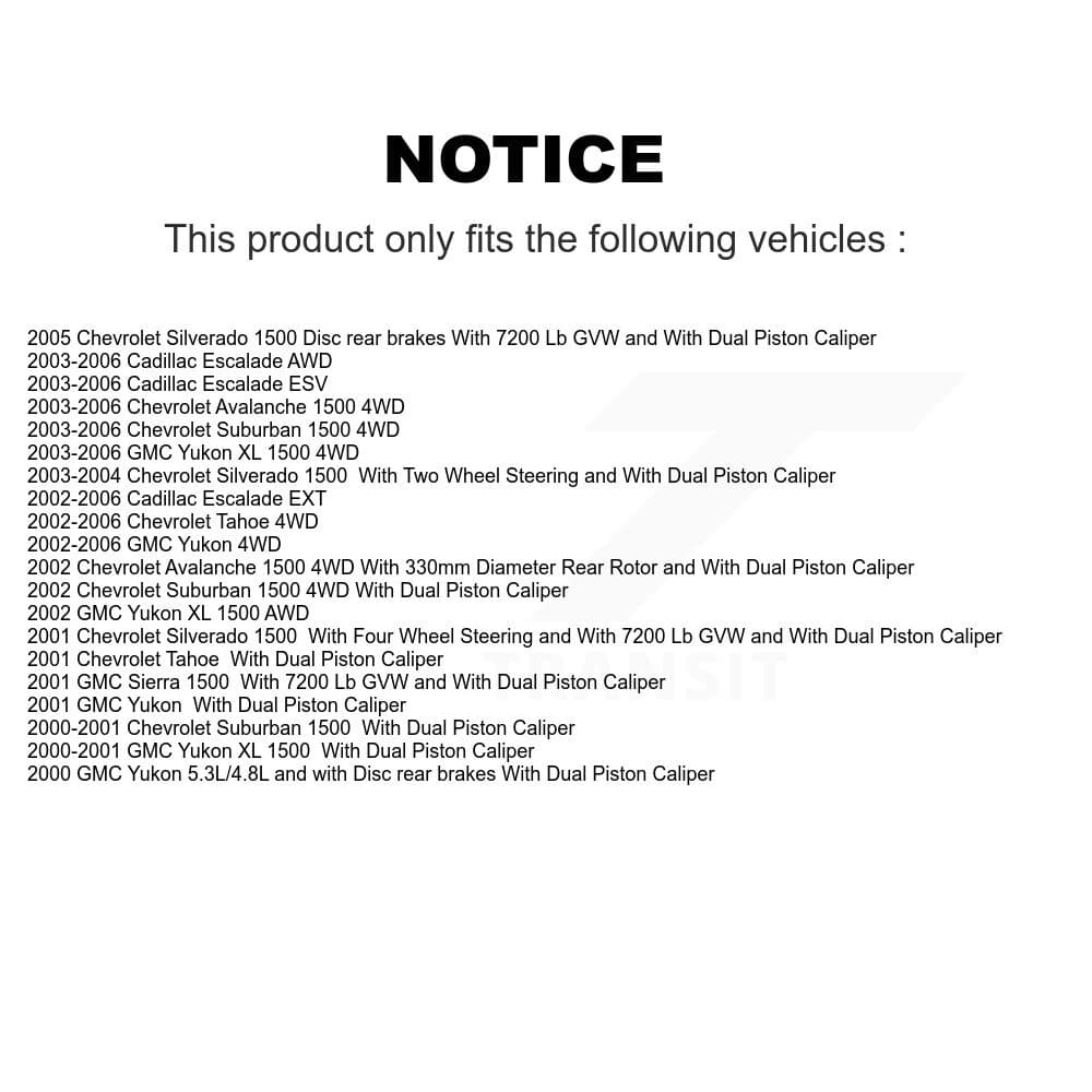 Transit Auto - KCG-100810S - Front and Rear Disc Brake Kits image 24