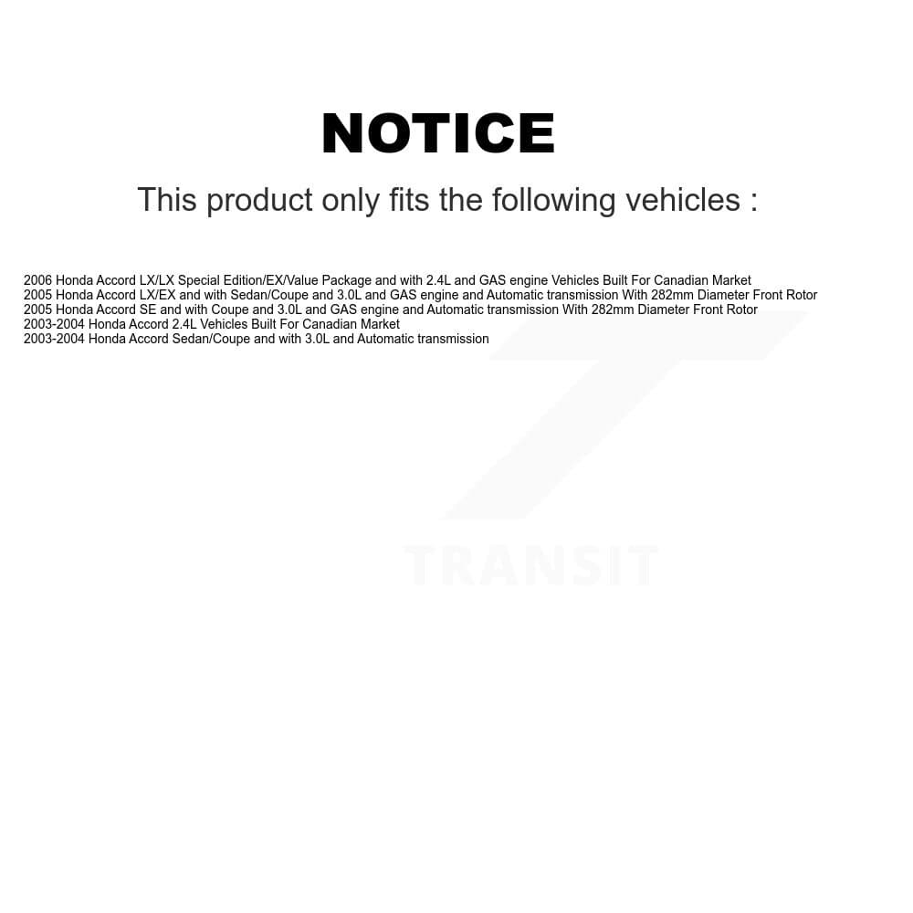 Transit Auto - KCG-100823P - Front and Rear Disc Brake Kits image 24