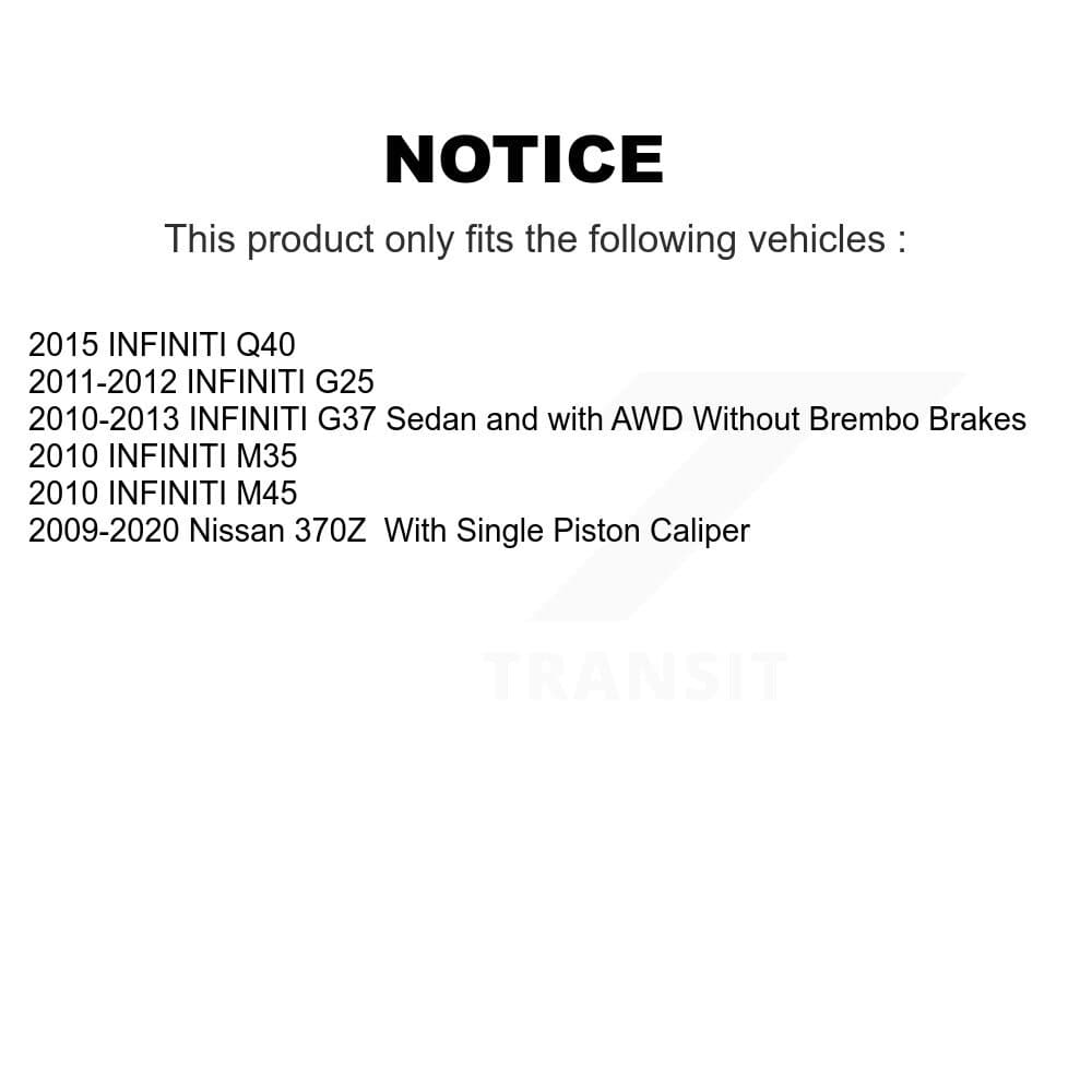 Transit Auto - KCG-100830N - Rear Disc Brake Kits image 24