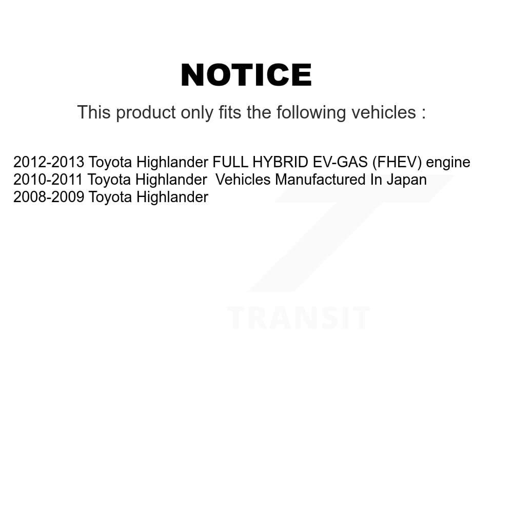 Transit Auto - KCG-100912S - Front and Rear Disc Brake Kits image 24