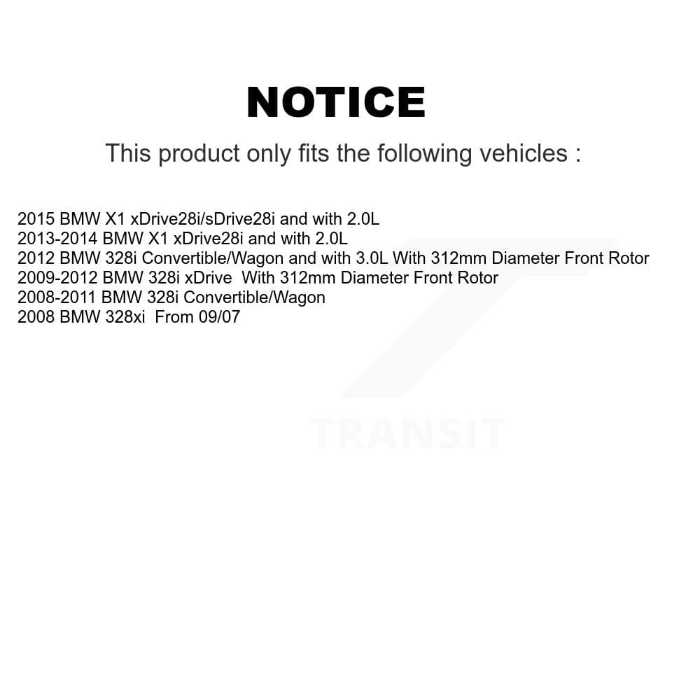 Transit Auto - KCG-100995C - Front and Rear Disc Brake Kits image 24