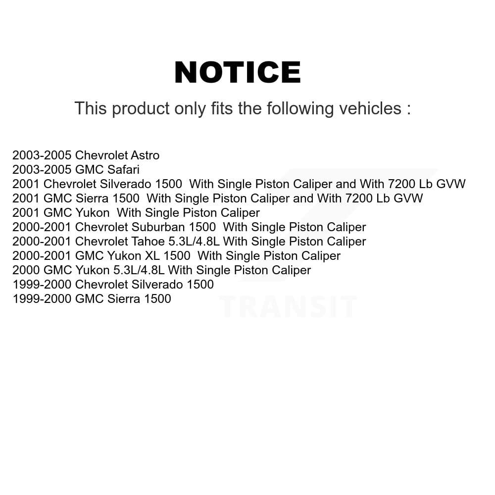 Transit Auto - KCG-101051N - Rear Disc Brake Kits image 24