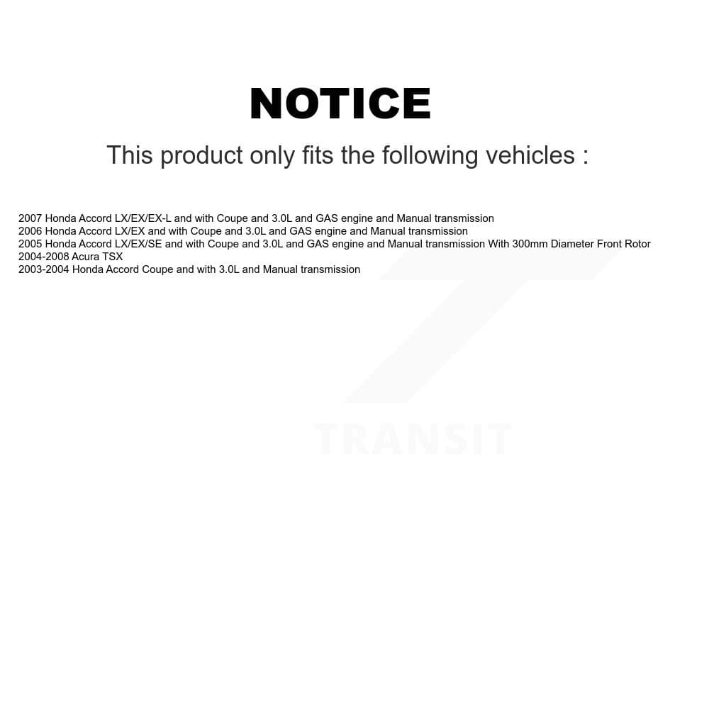 Transit Auto - KCG-101090C - Front and Rear Disc Brake Kits image 24