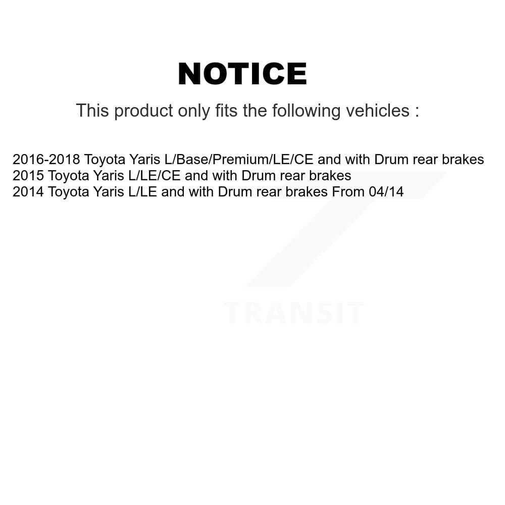 Transit Auto - KCG-101131T - Front and Rear Disc Brake Kits image 24