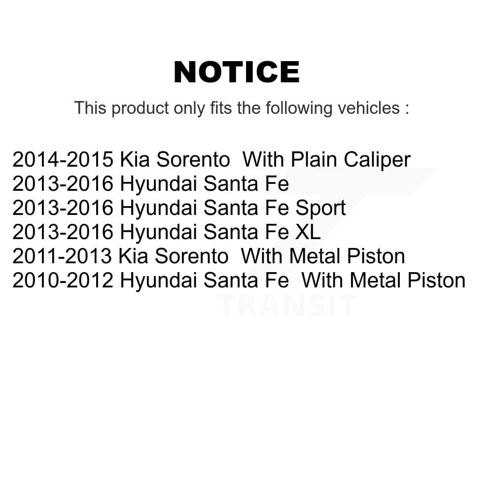 Transit Auto - KCG-101157T - Rear Disc Brake Kits image 24