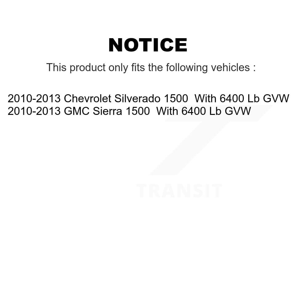 Transit Auto - KCG-101294N - Front and Rear Disc Brake Kits image 24