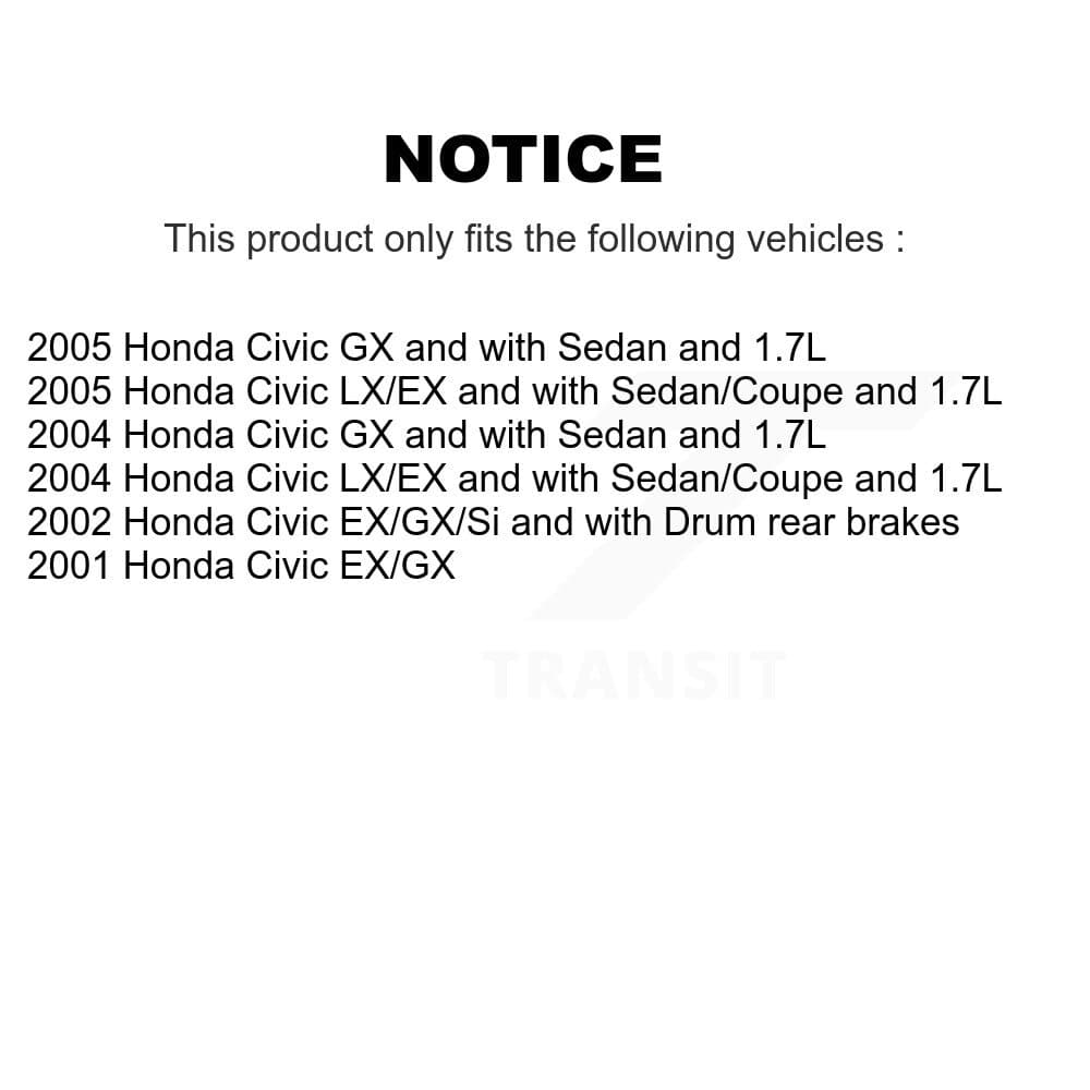 Transit Auto - KCG-101433N - Front and Rear Disc Brake Kits image 24