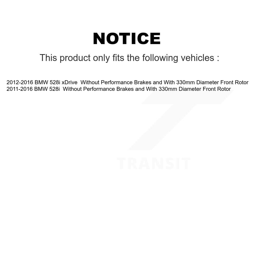 Transit Auto - KCG-101511N - Front and Rear Disc Brake Kits image 24