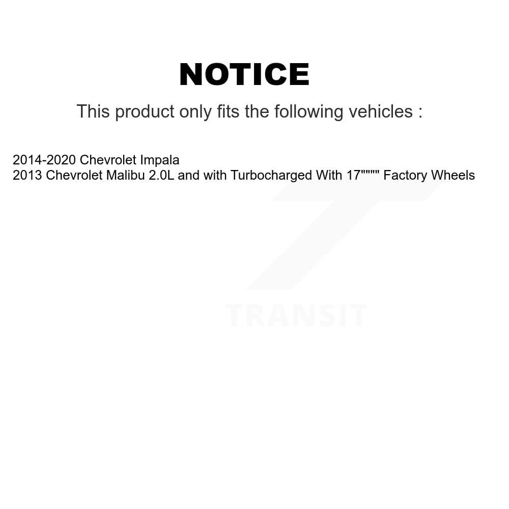 Transit Auto - KCG-101706N - Front and Rear Disc Brake Kits image 24