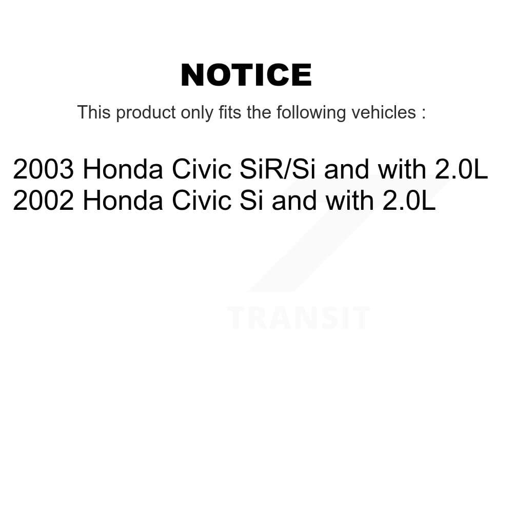 Transit Auto - KCG-102729N - Front and Rear Disc Brake Kits image 24