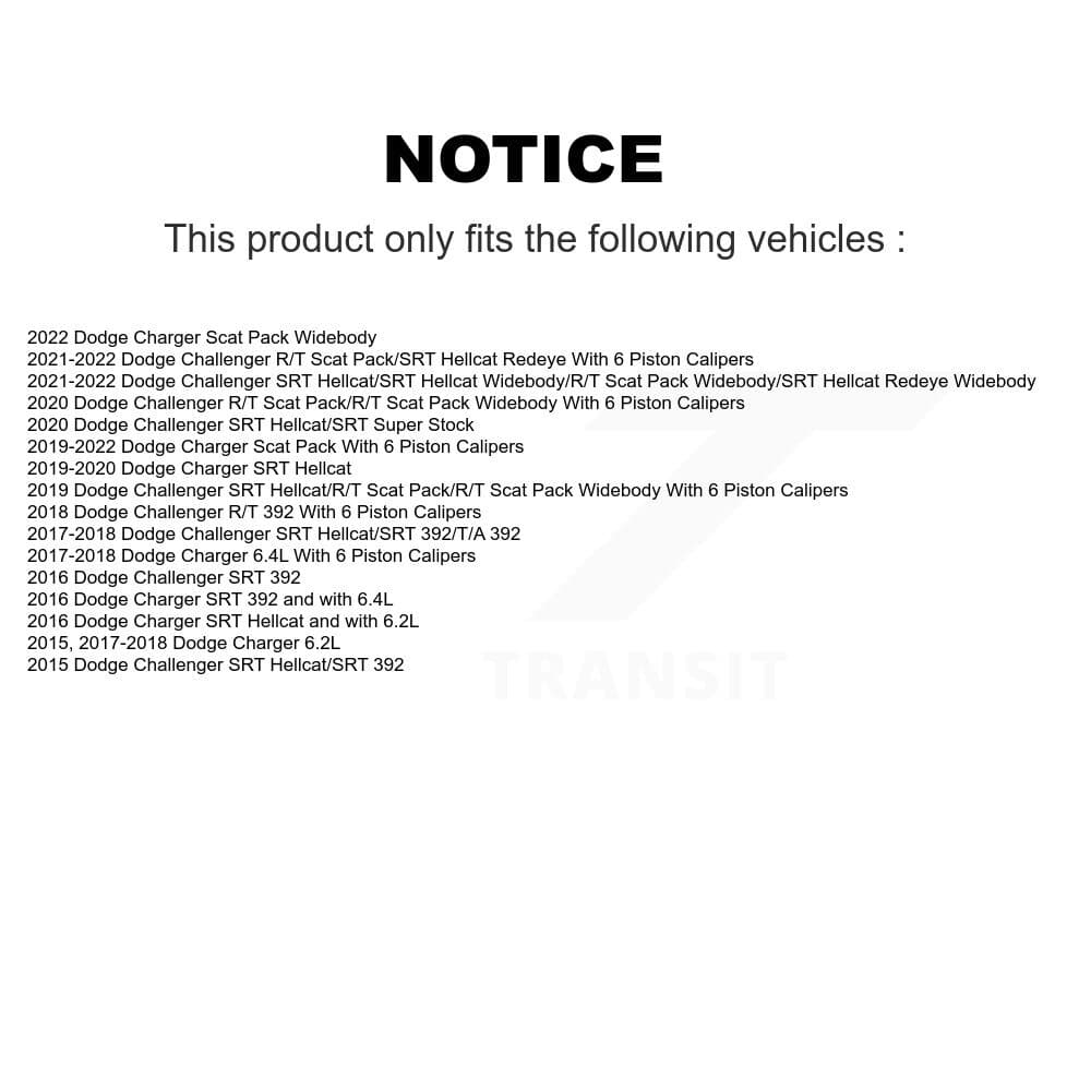 Transit Auto - KCN-100035 - Front and Rear Disc Brake Pad Kits image 14