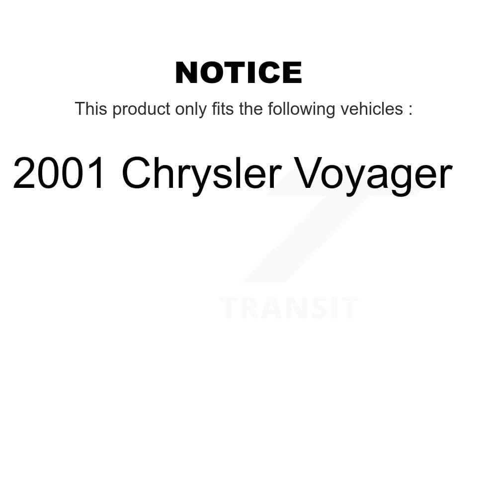 Transit Auto - KCN-100050 - Front and Rear Disc Brake Pad Kits image 14