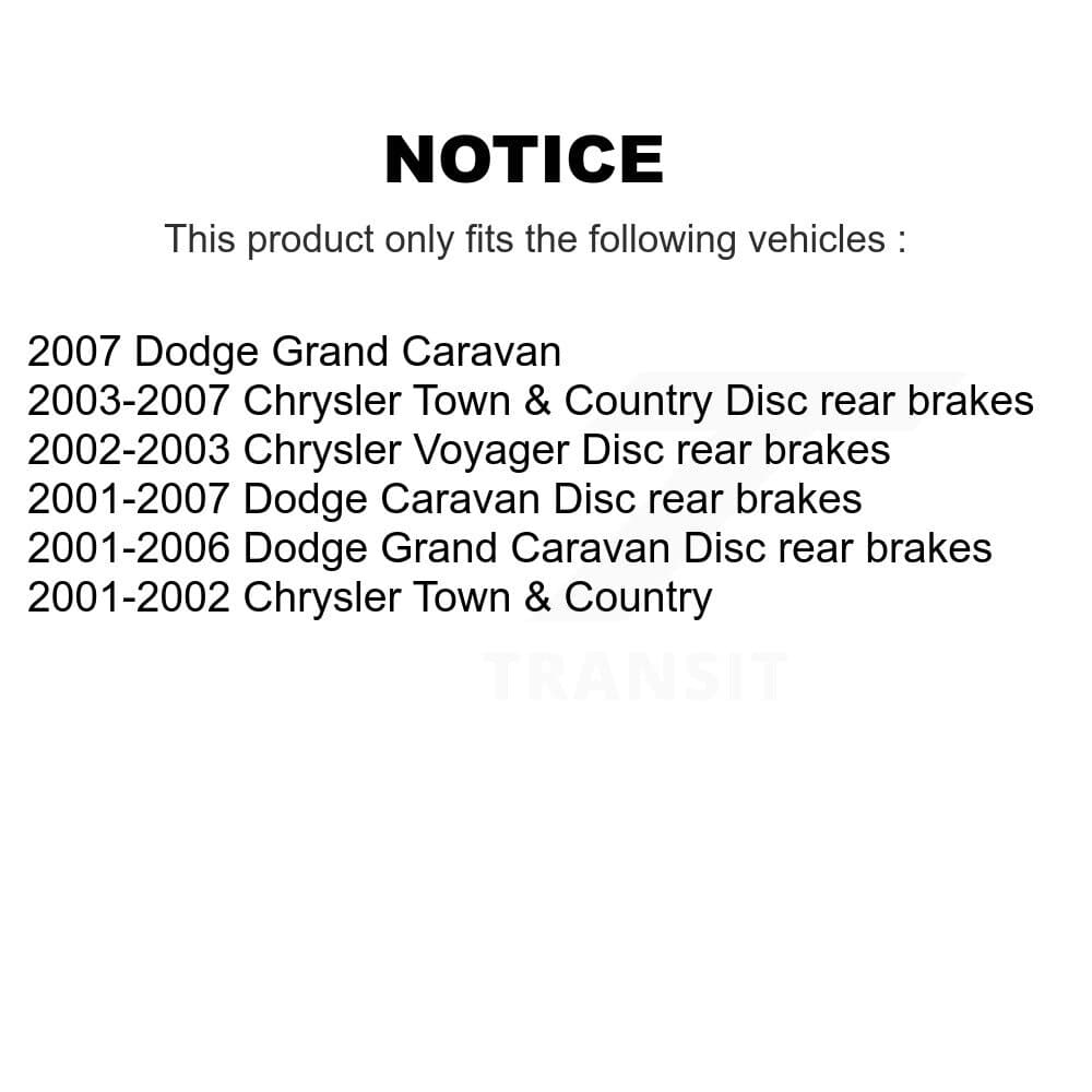 Transit Auto - KCN-100051 - Front and Rear Disc Brake Pad Kits image 14
