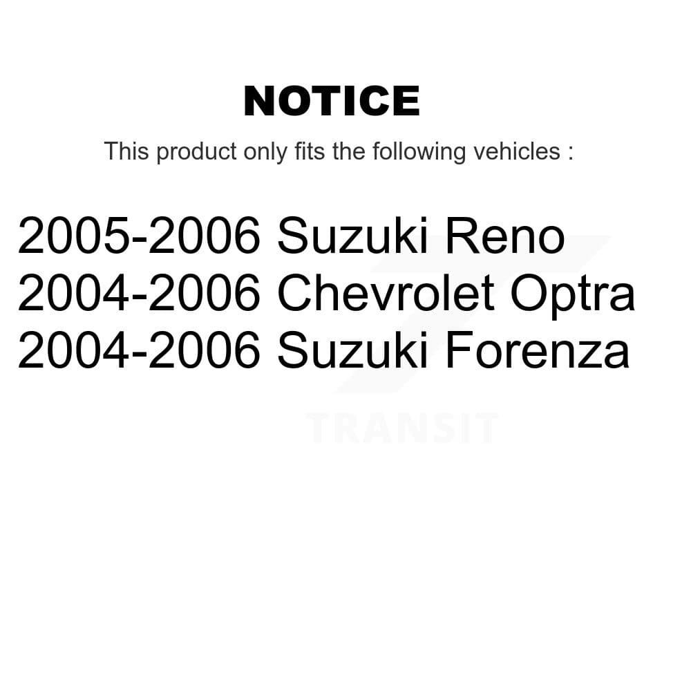 Transit Auto - KCN-100119 - Front and Rear Disc Brake Pad Kits image 14