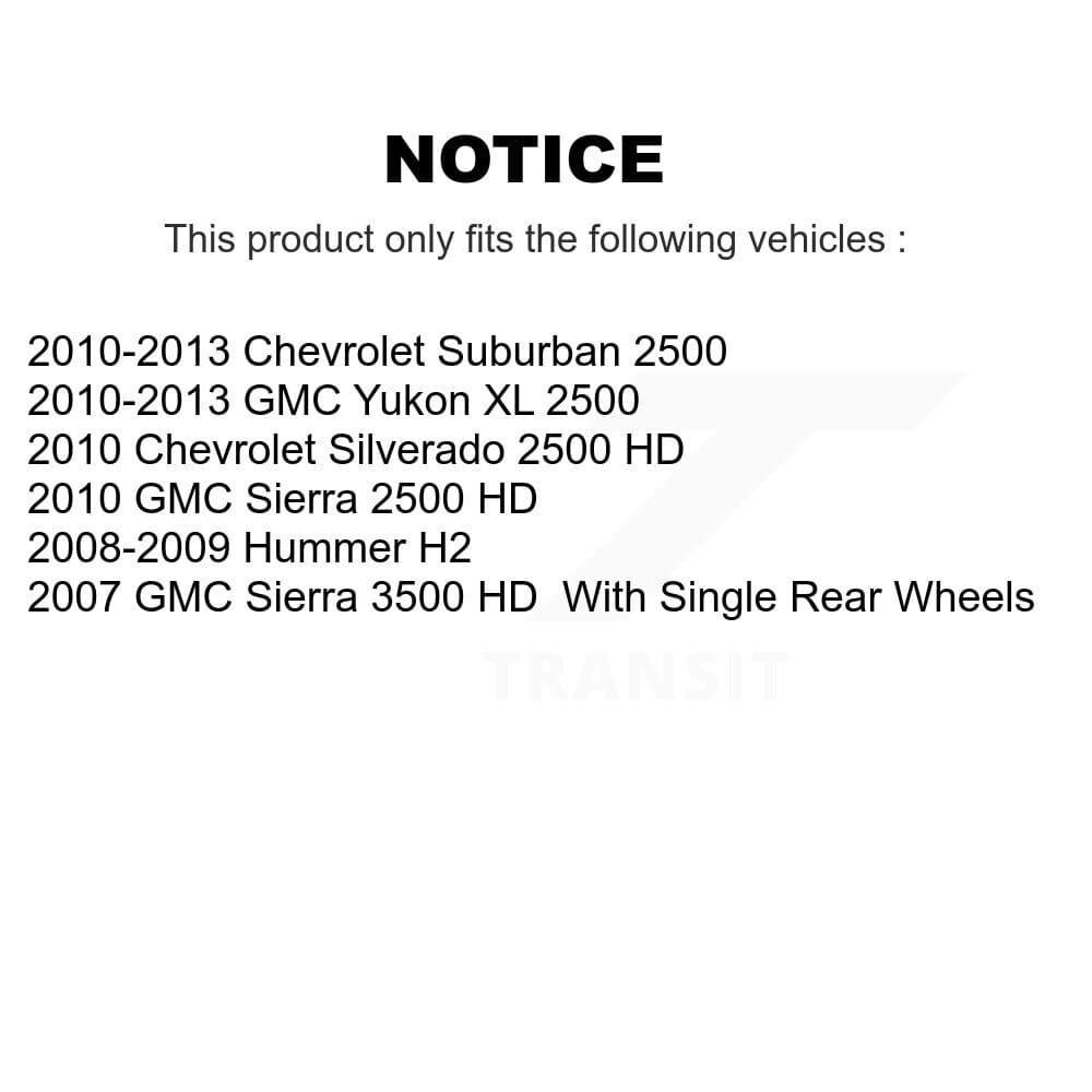 Transit Auto - KCN-100159 - Front and Rear Disc Brake Pad Kits image 14