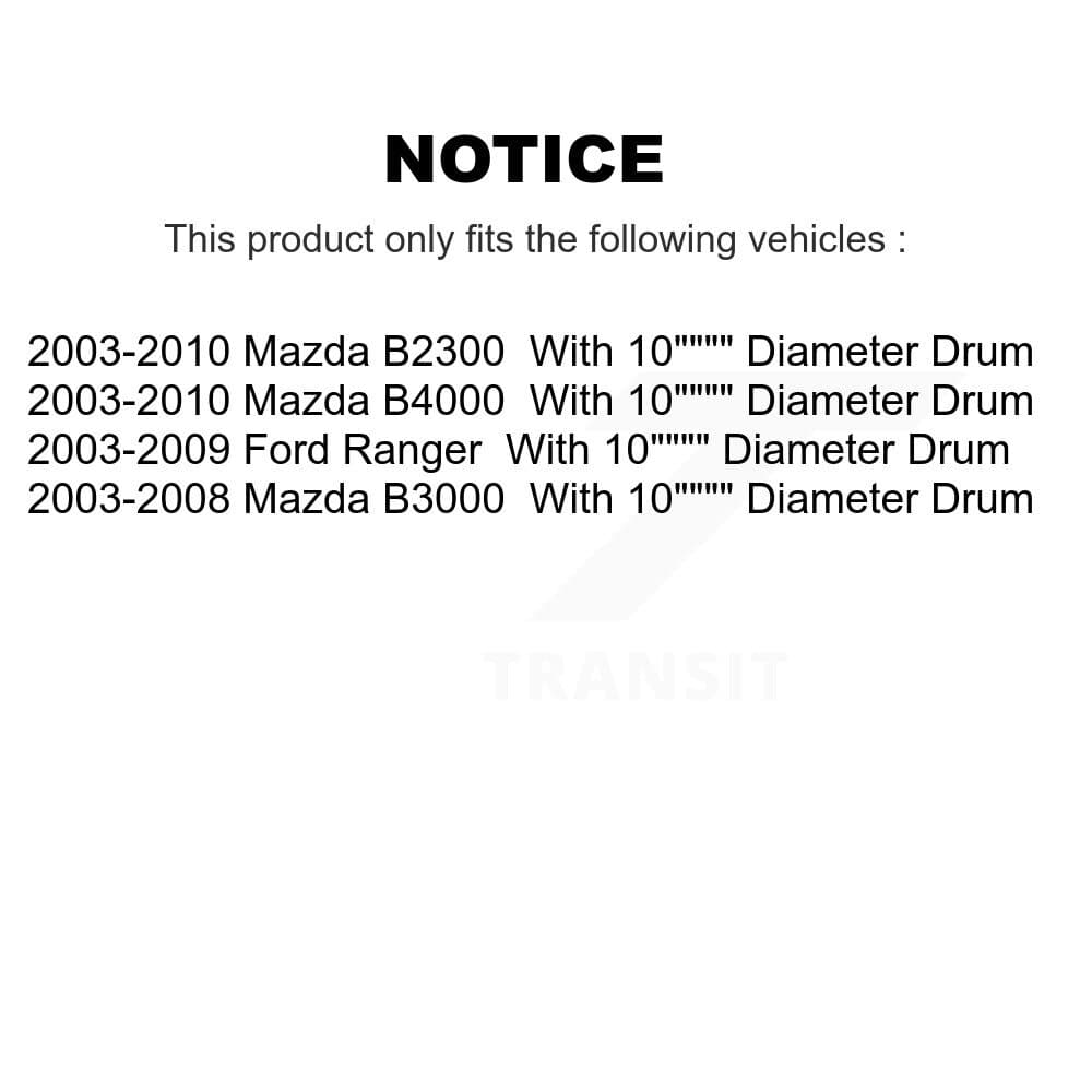 Transit Auto - KCN-100328 - Front and Rear Disc Brake Pad Kits image 14