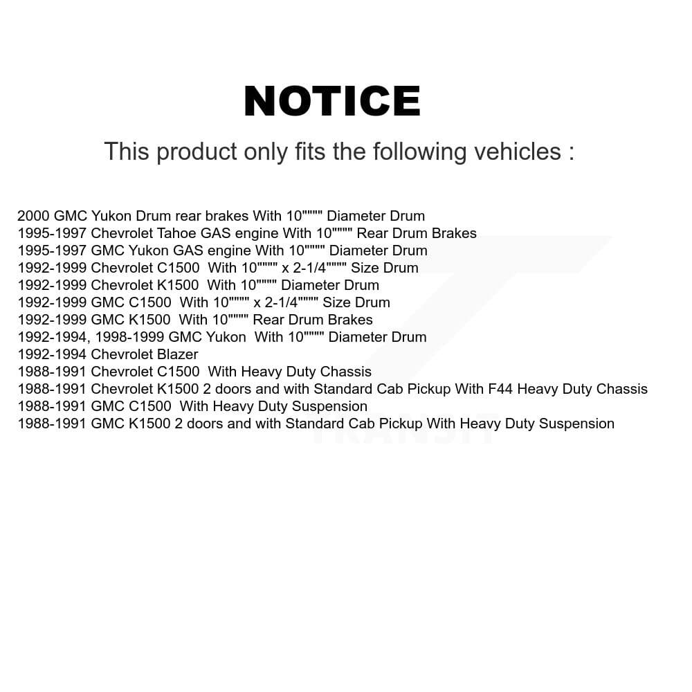 Transit Auto - KCN-100369 - Front and Rear Disc Brake Pad Kits image 14