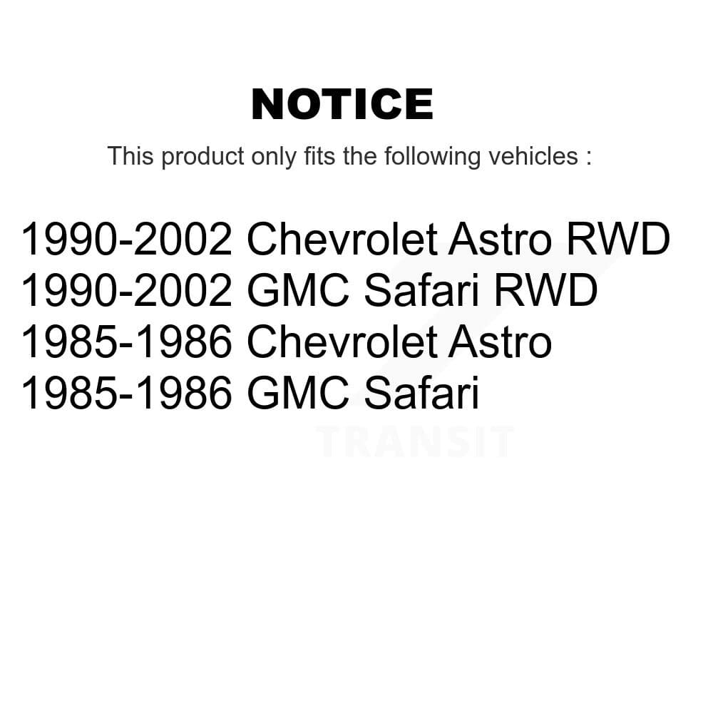 Transit Auto - KCN-100390 - Front and Rear Disc Brake Pad Kits image 14