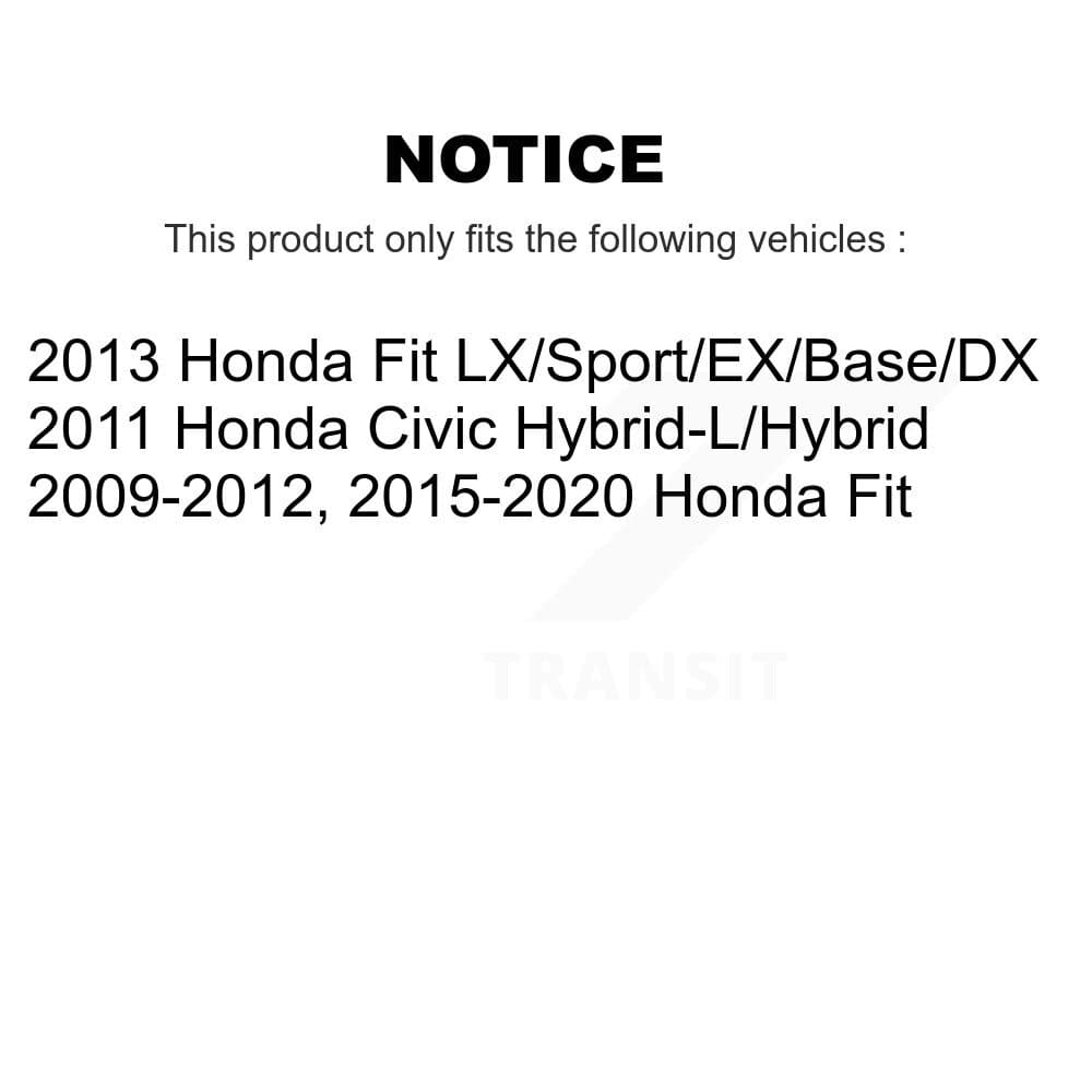 Transit Auto - KCN-100403 - Front and Rear Disc Brake Pad Kits image 14