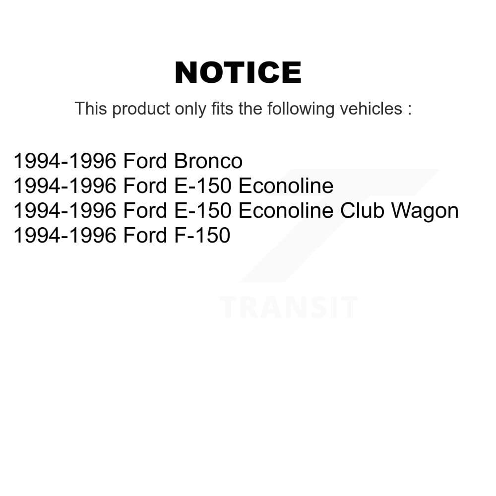 Transit Auto - KCN-100443 - Front and Rear Disc Brake Pad Kits image 14