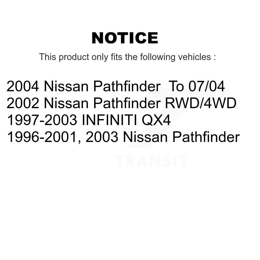 Transit Auto - KCN-100458 - Front and Rear Disc Brake Pad Kits image 14