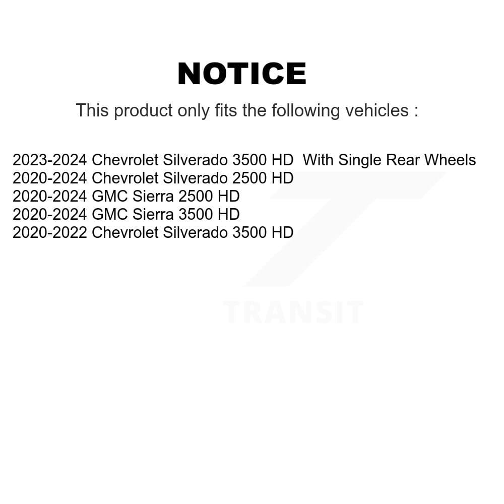 Transit Auto - KCN-100803 - Front and Rear Disc Brake Pad Kits image 14