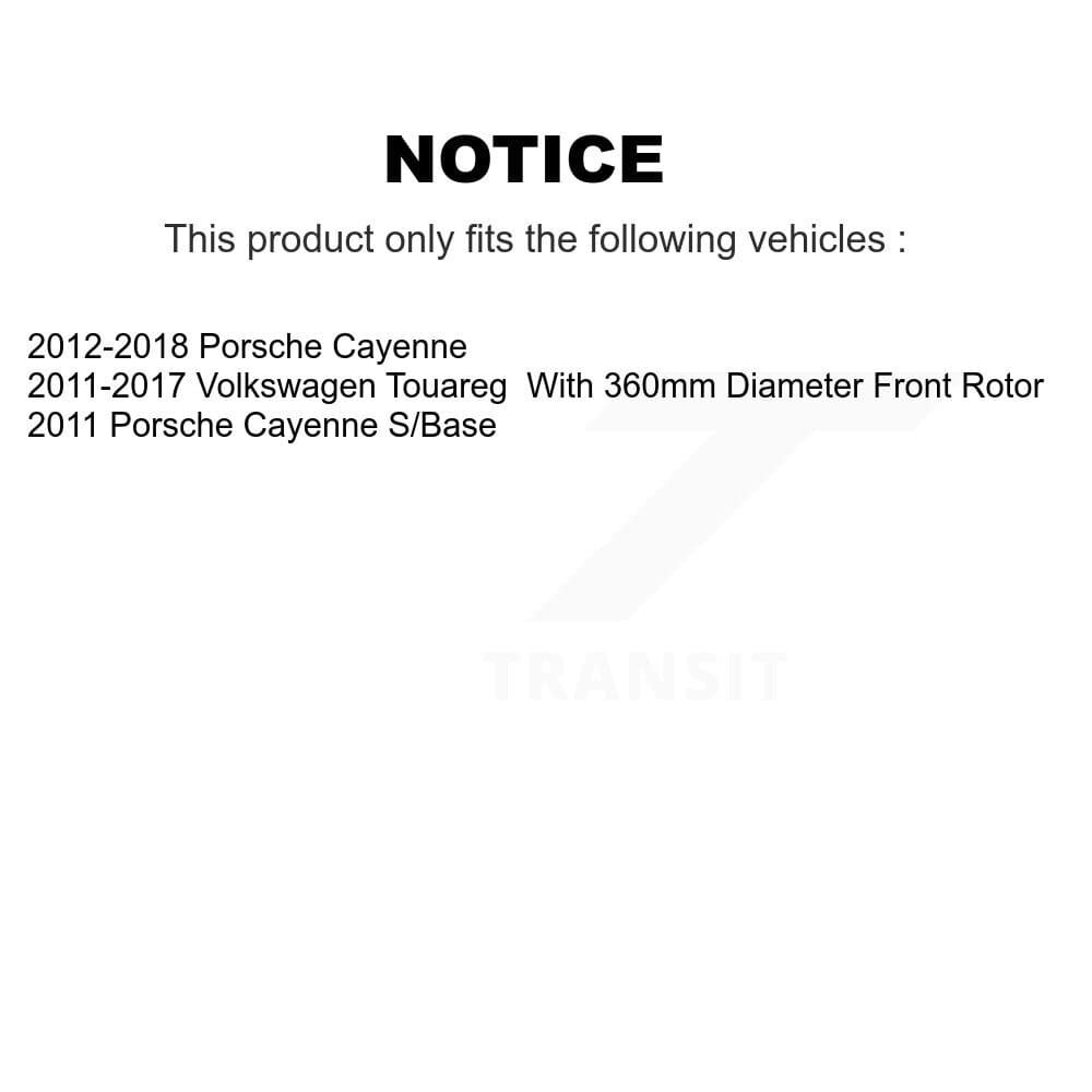 Transit Auto - KCN-100809 - Front and Rear Disc Brake Pad Kits image 14
