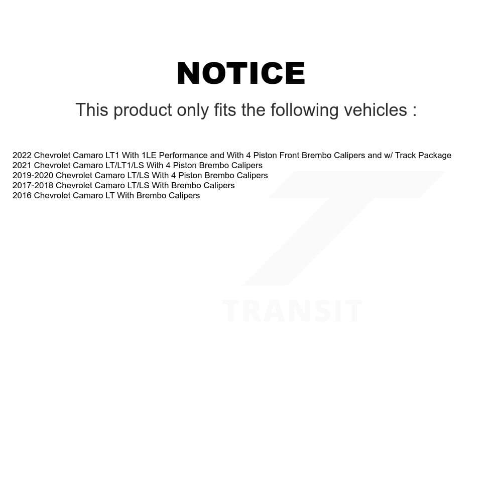 Transit Auto - KCN-100827 - Front and Rear Disc Brake Pad Kits image 14