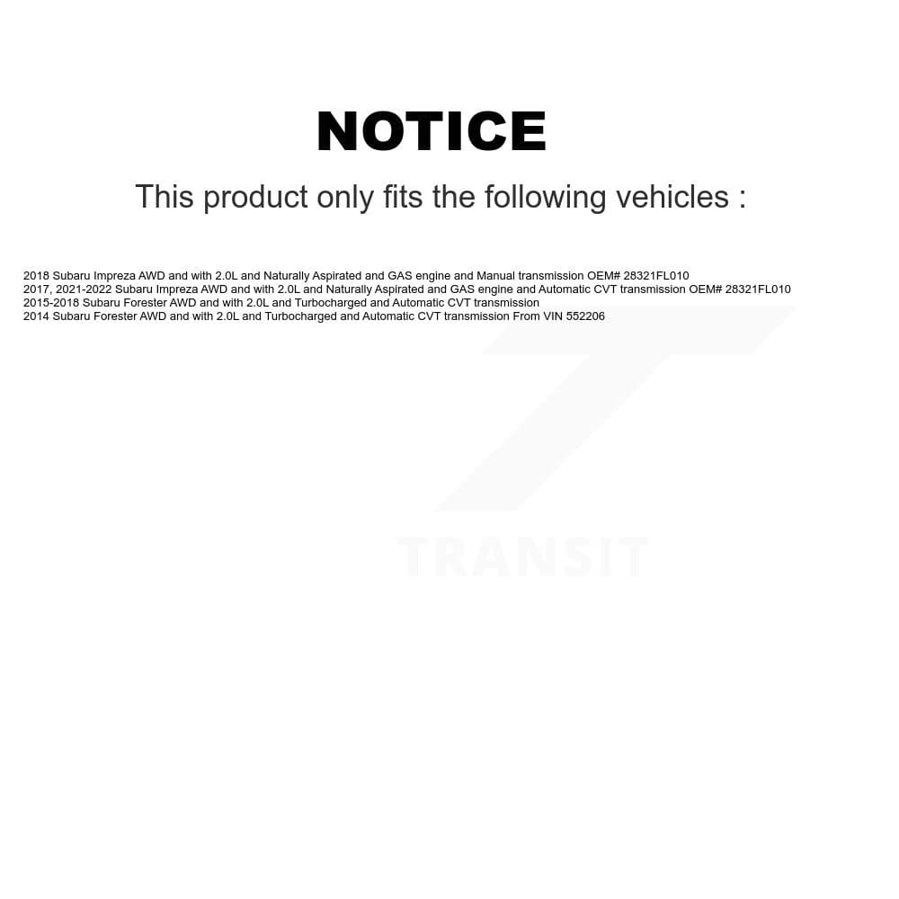 Kugel - KCV-100027 - Front CV Axle Shaft Kits image 12